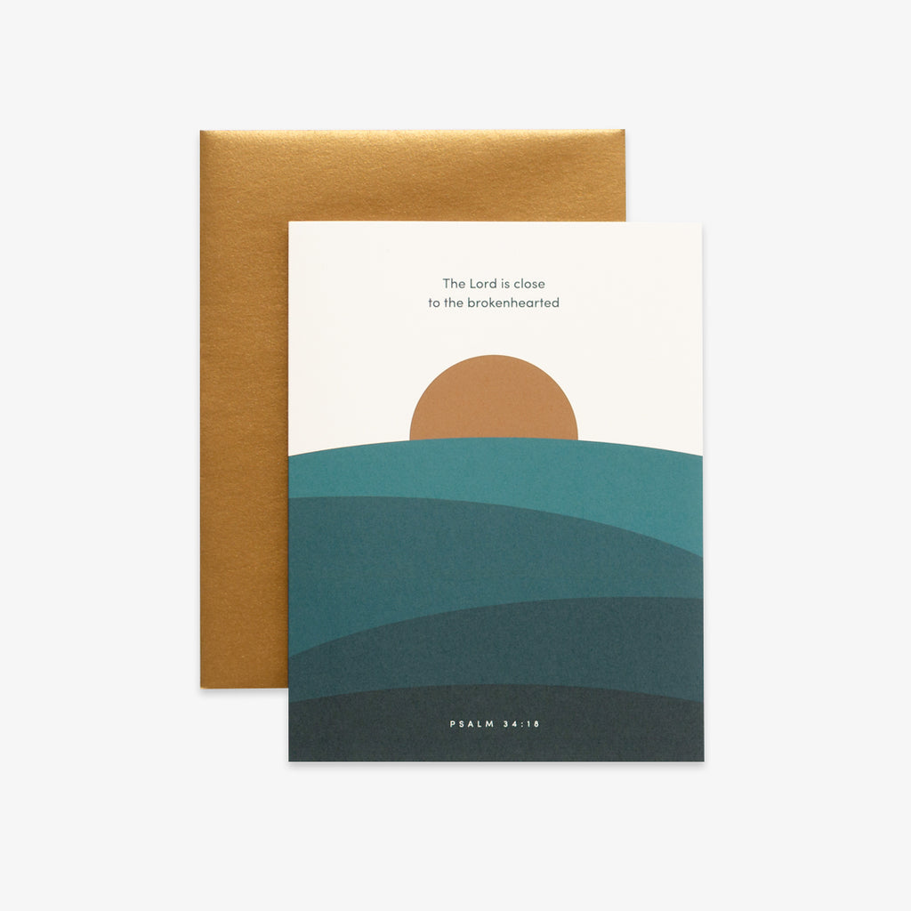 Close to the Brokenhearted, Minimal Greeting Card