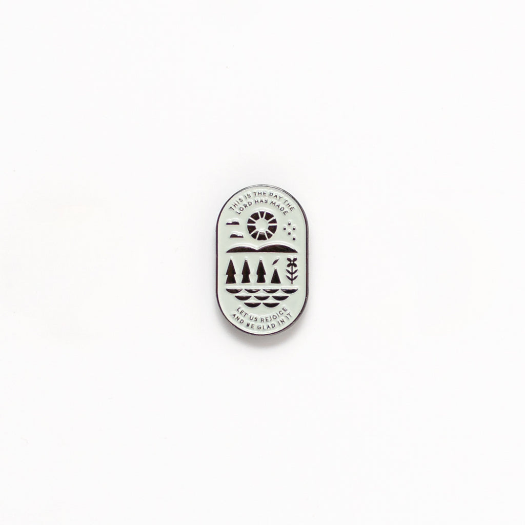 This Is the Day, Mint Enamel Pin