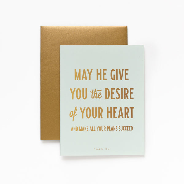 Your Heart, Mint Greeting Card